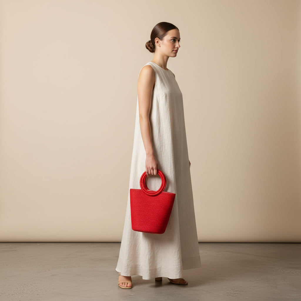 Toquilla straw bag