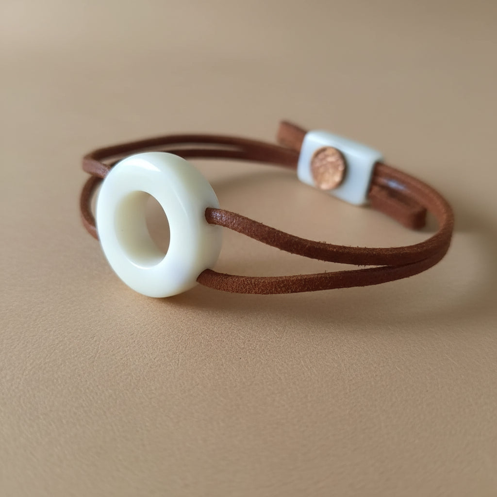 Tagua Bracelet — Essential Circle