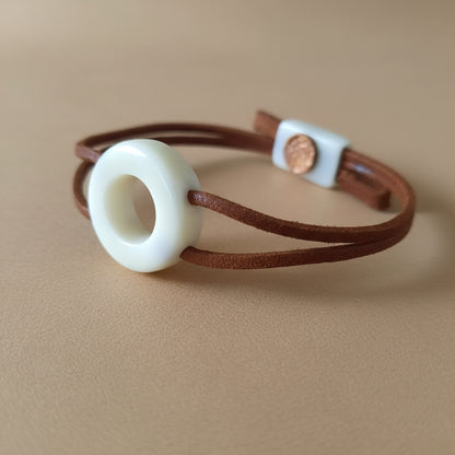 Tagua Bracelet — Essential Circle