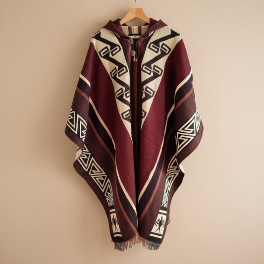 Otavalo Poncho — Andean Symbols Edition