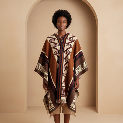 Otavalo Poncho — Andean Symbols Edition