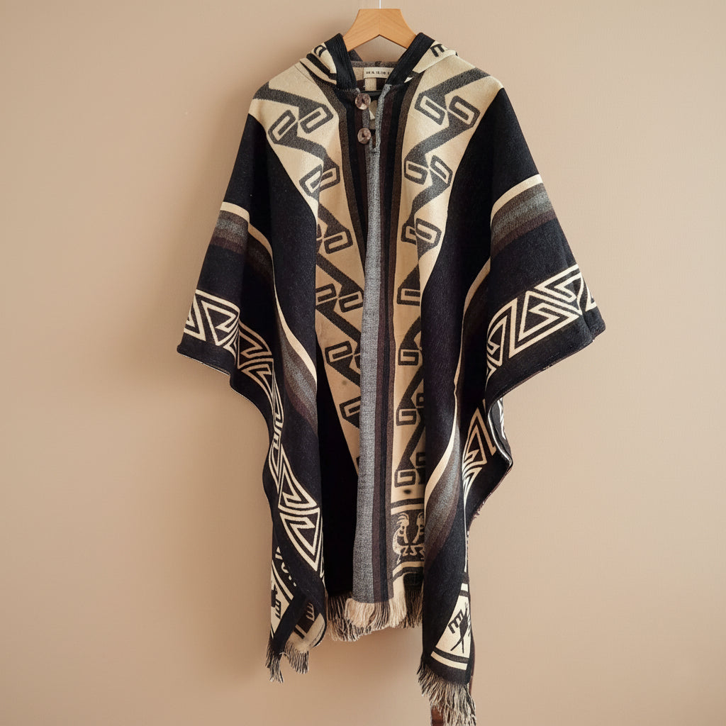Otavalo Poncho — Andean Symbols Edition