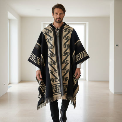 Otavalo Poncho — Andean Symbols Edition
