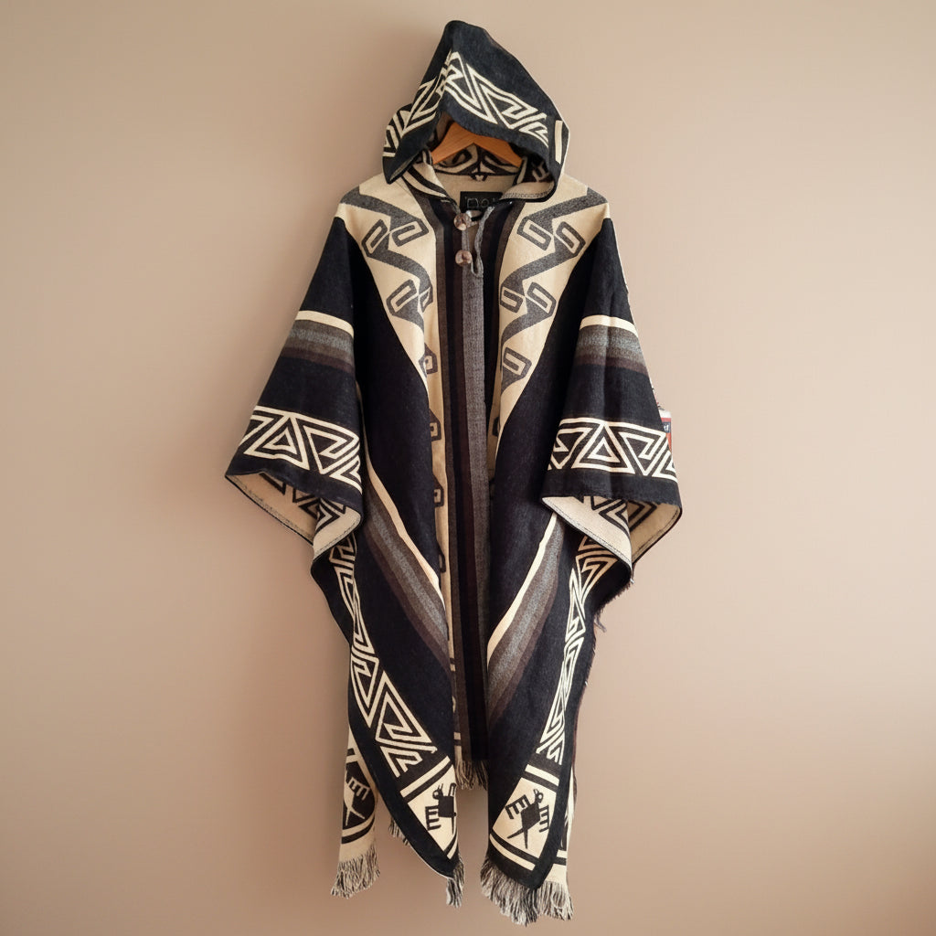 Otavalo Poncho — Andean Symbols Edition