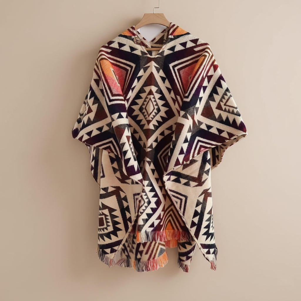 Otavalo Poncho — Andean Symbols Edition