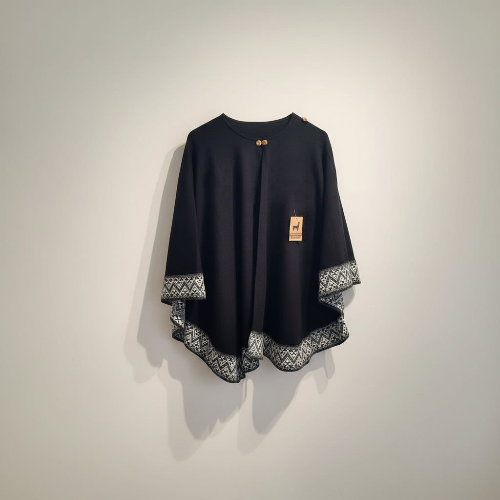 Otavalo Poncho — Contemporary Andean Textile