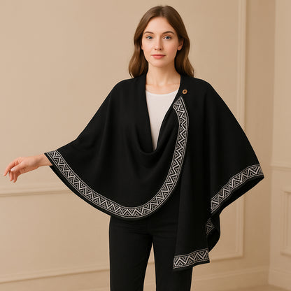 Otavalo Poncho — Contemporary Andean Textile