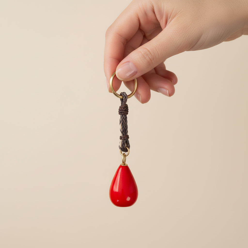 Tagua Keychain — Drop