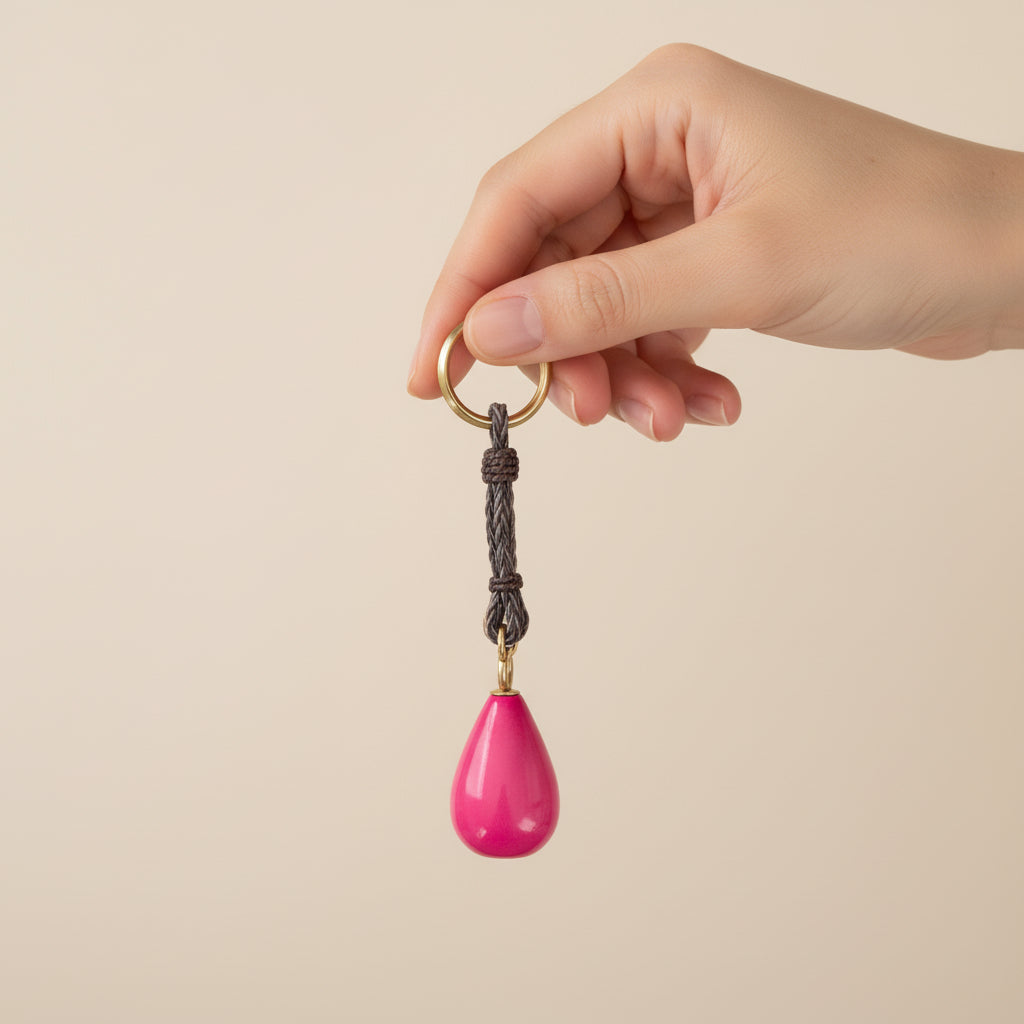 Tagua Keychain — Drop