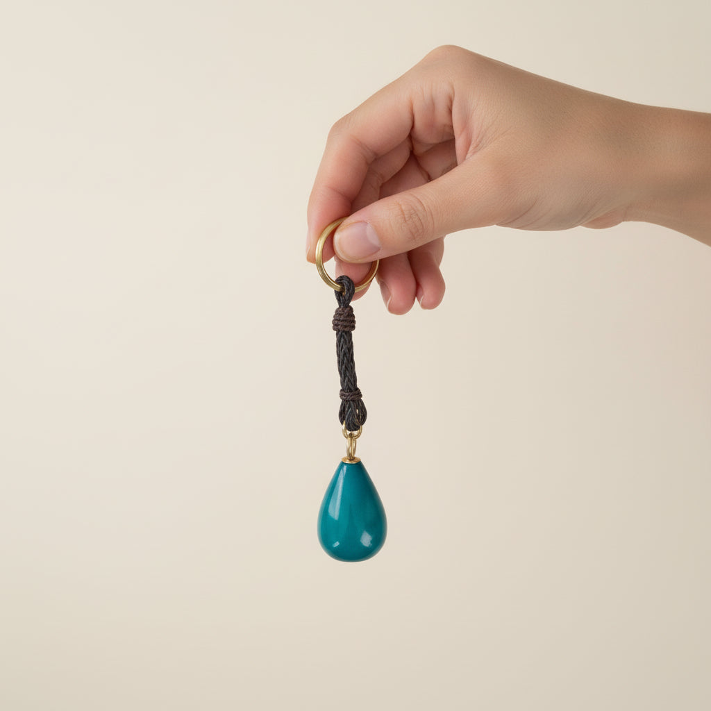 Tagua Keychain — Drop