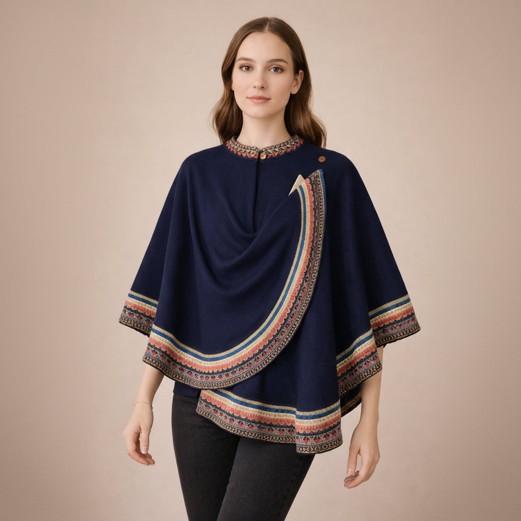 Otavalo Poncho — Contemporary Andean Textile