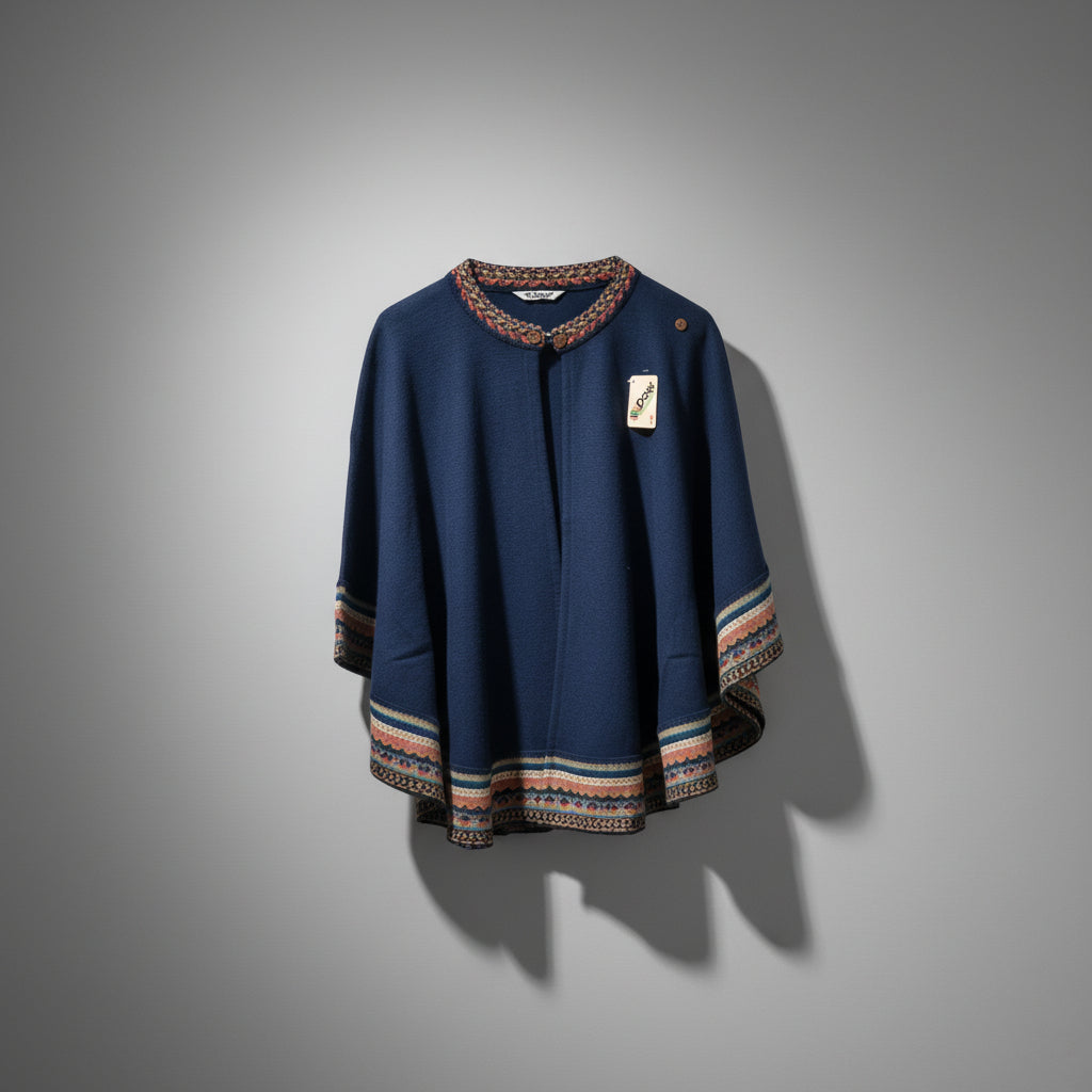 Otavalo Poncho — Contemporary Andean Textile