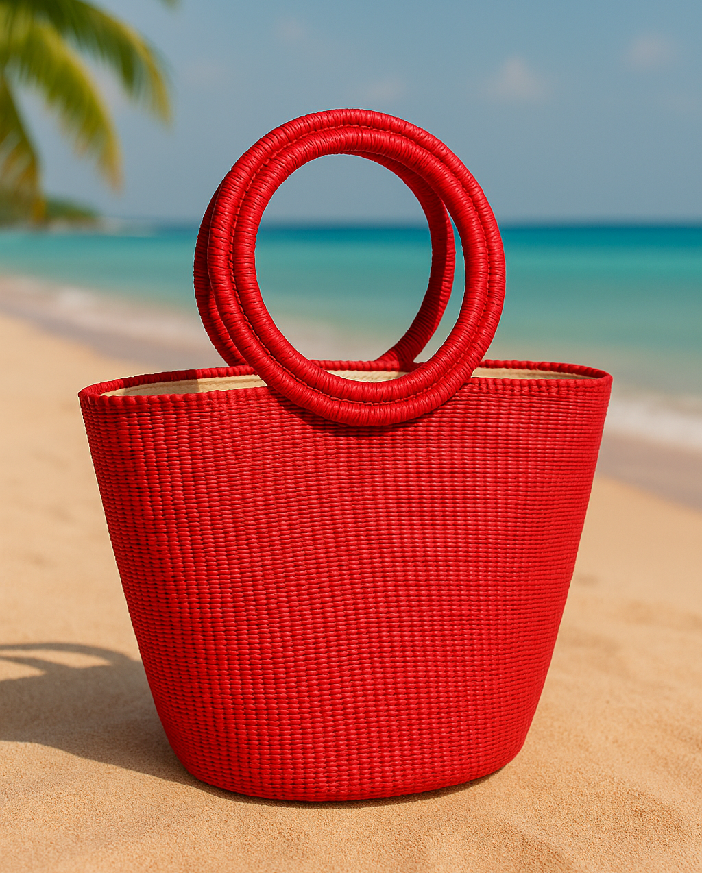 Toquilla Straw Handbag - Puka